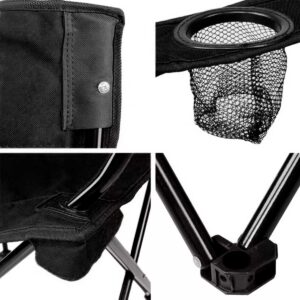 Sillas plegables para camping o actividades al aire libre, muy cómodas ideales para picnics, pesca, camping y más! - Image 6