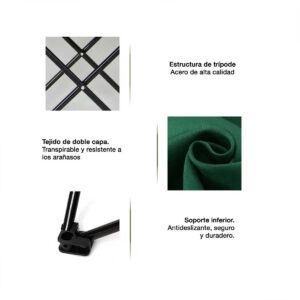 Sillas plegables para camping o actividades al aire libre, muy cómodas ideales para picnics, pesca, camping y más! - Image 8